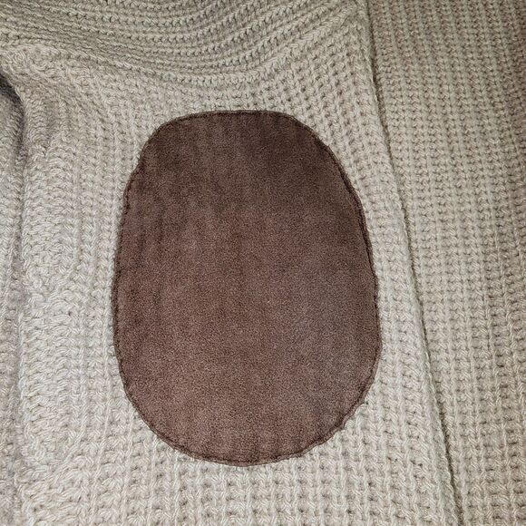 Autumn Cashmere Beige Wool Cashmere Blend Oversized Turtleneck Sweater Size XS - Picture 9 of 9